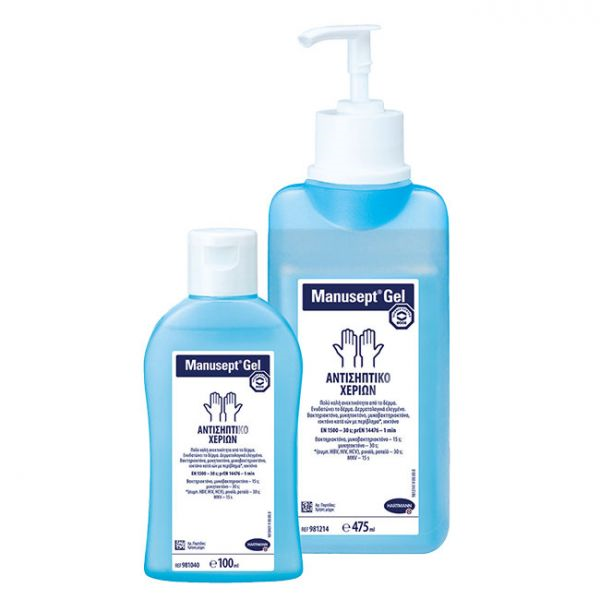 Αντισηπτικο Gel χεριων Manusept Gel